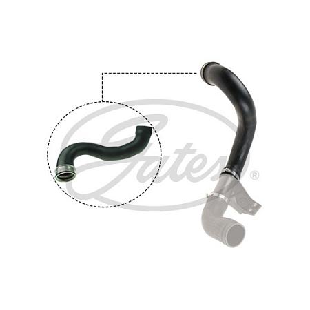 Патрубок турбокомпрессора 09-0829