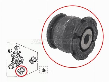 Сайлентблок цапфы Honda CR-V 01-06