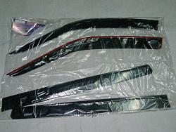 AZARD ДЕФ00024 Дефлектор на боковое стекло накладной ВАЗ 2111 2171 Приора оргстекло 4шт DEF00024