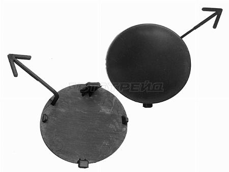 Заглушка под крюк Kia Cerato 21- (Спереди)