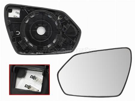 Полотно зеркала Hyundai Elantra 20- (Слева/ Обогрев)