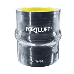 Силиконовый патрубок демпферный 70x100мм sh70f70