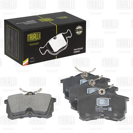 Колодки торм. для а/м Honda Accord (97-)/Accord (02-) диск. зад. т/с TRW (PF 4030)