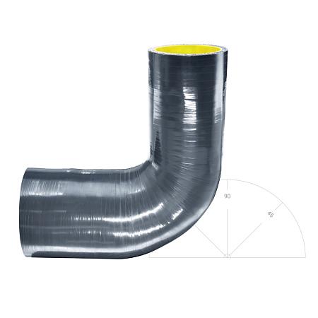 Силиконовый изгиб-переходник 50-63мм 90 градусов shb506390