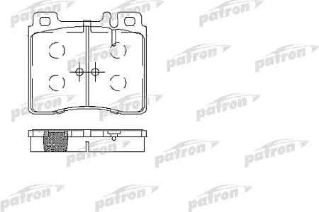 PBP800 Колодки тормозные дисковые