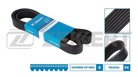 Ремень поликлиновой MB Vario (670) 96- kr-8pk2497