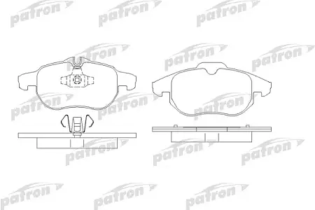 PBP1520 Колодки тормозные дисковые