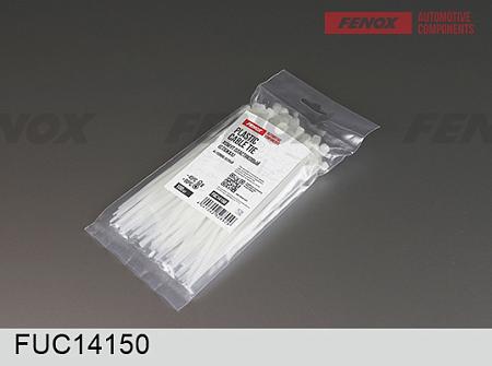 FUC14150 Хомут пластиковый (Стяжка) 4*150 мм 100 штук, Белый