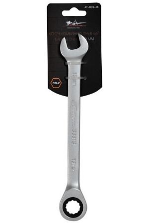 AIRLINE AT-RCS-06 Ключ комбинированный трещоточный 13мм пласт. подвес PRO
