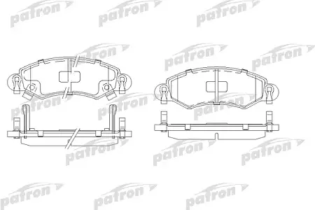 PBP1423 Колодки тормозные дисковые