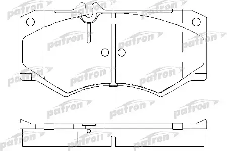 PBP239 Колодки тормозные дисковые