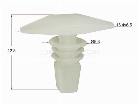 Клипса фиксатор HONDA (1 шт.)
