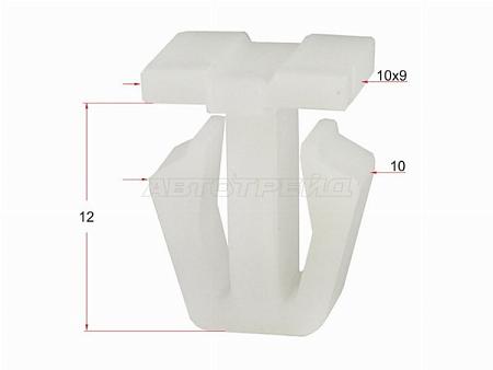 Клипса молдинга кузова HONDA (1 шт.)