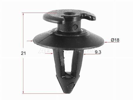 Клипса обшивки двери VAG (1 шт.)
