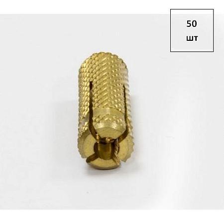 Анкер латунный (цанга) М 12 50шт FORTLUFT sts021719
