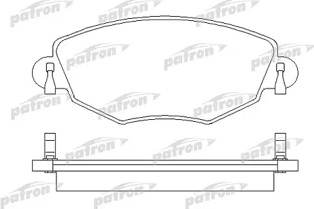 PBP1425 Колодки тормозные дисковые