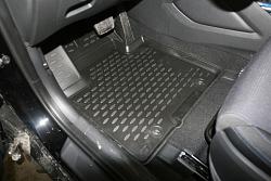 Коврики 3D в салон HYUNDAI Tucson, 2015->, 4 шт. (полиуретан) CARHYN00001