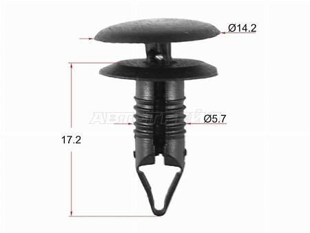 Клипса MAZDA (1 шт.)