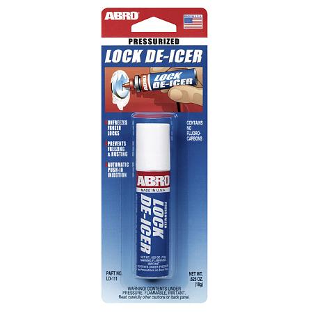 ABRO Размораживатель замков 18гр LD111