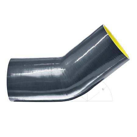 Силиконовый изгиб 89мм 45 градусов shb8945