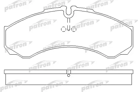 PBP1102 Колодки тормозные дисковые