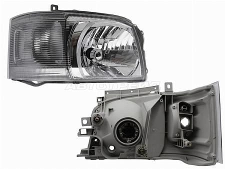 Фара Toyota Hiace 04-10 (Справа/ Галоген/ Ручная регулировка)