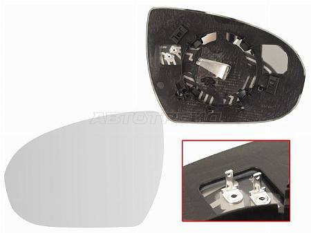 Полотно зеркала Hyundai Tucson 15-21 (Слева/ Обогрев/ сферическое)