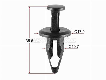 Клипса защиты бампера GM (1 шт.)