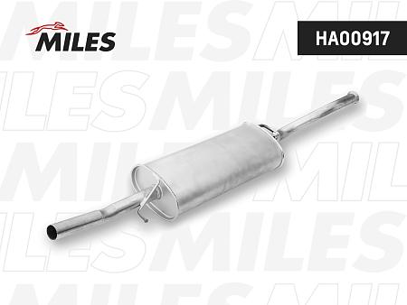 HA00917 Глушитель Лада 2110 после 2007 г. в.