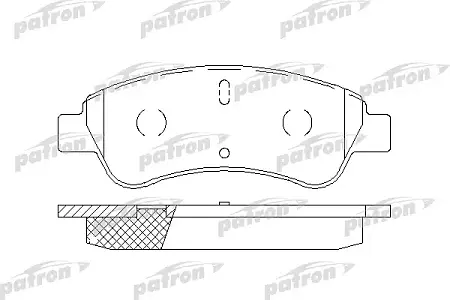 PBP1399 Колодки тормозные дисковые