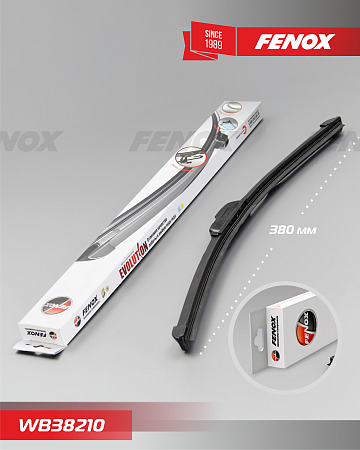 Щётка с/о 380мм 15" Универсальная бескаркасная WB38210