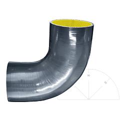 Силиконовый изгиб 83мм 90 градусов shb8390