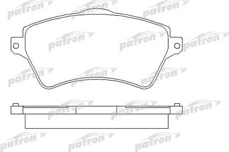 PBP1473 Колодки тормозные дисковые