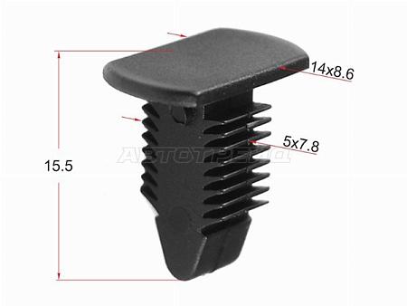 Клипса универсальная фиксатор (1 шт.)