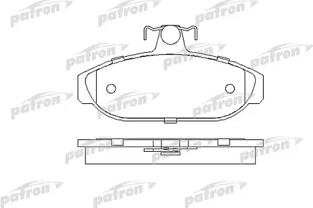 PBP317 Колодки тормозные дисковые