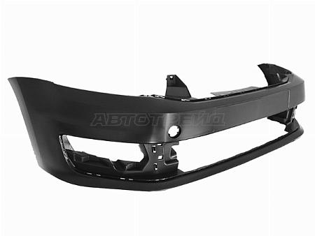 Бампер передний Volkswagen Polo 14-20 (4D SED)