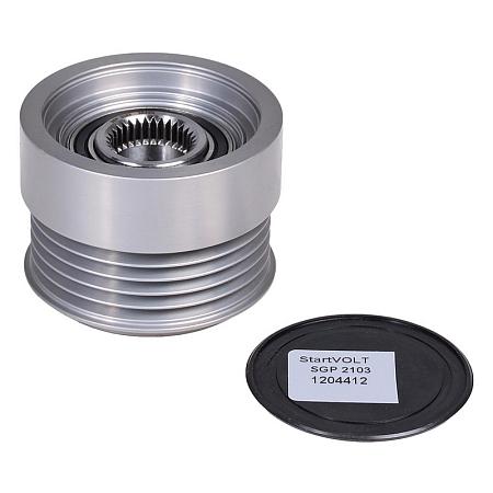 STARTVOLT SGP 2103 Шкив с обгонной муфтой генератора для автомобилей Opel Astra G (98-) 1.6i/Zafira A (00-) 1.8i