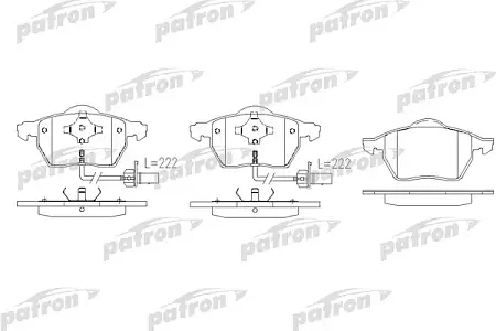 PBP1495 Колодки тормозные дисковые
