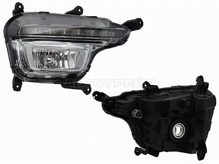 Фара противотуманная (Справа/ ДХО) Kia Rio 15-17