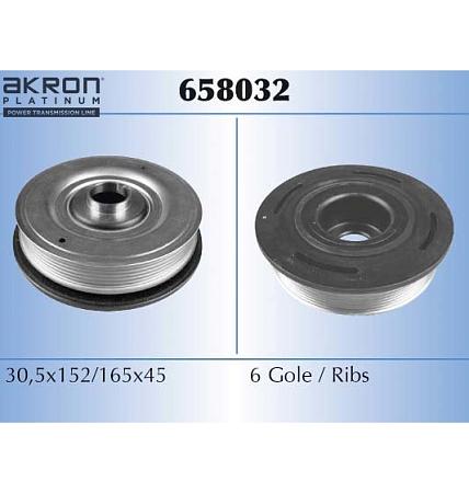 Шкив к/вала  ESPACE 2.2 658032