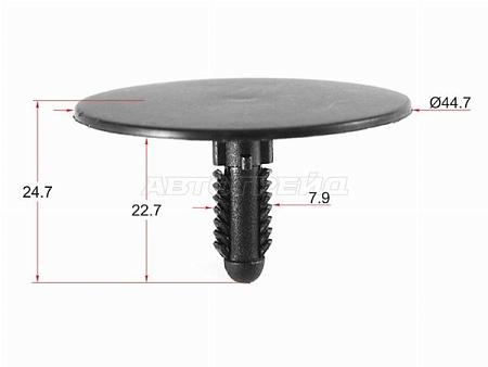 Клипса обшивки капота FORD (1 шт.)