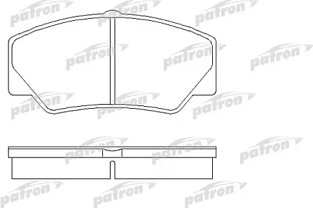 PBP450 Колодки тормозные дисковые