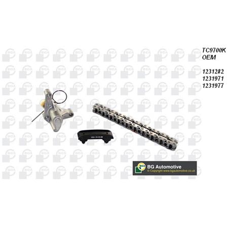 Комплект цепи привода распредвала (без шестерни) TC9700K