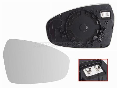 Полотно зеркала Kia Cerato 18- (Справа/ Обогрев)