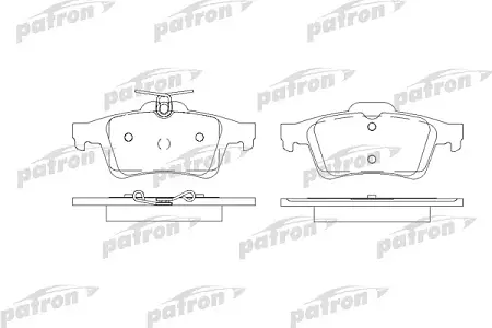 PBP1766 Колодки тормозные дисковые