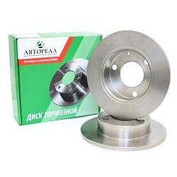Диск тормозной ВАЗ 1111 Ока 2шт в/уп Автореал AB11-3501070