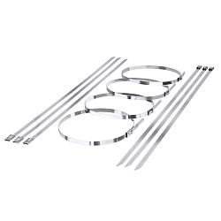 Хомут для термоленты 4.6x300мм (упаковка 10 шт.) нержавеющая сталь tlx03-10