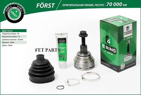 Шрус наружный FORST Audi 100 82-90 Outer BOC1012