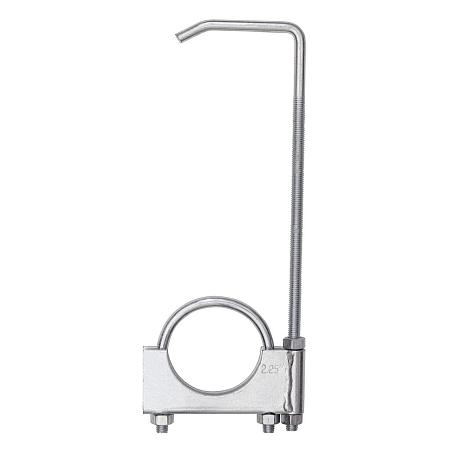 Хомут стремяночный Ф57мм с угловым крючком для глушителя 4401175