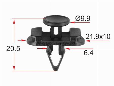 Клипса крепежная VAG (1 шт.)